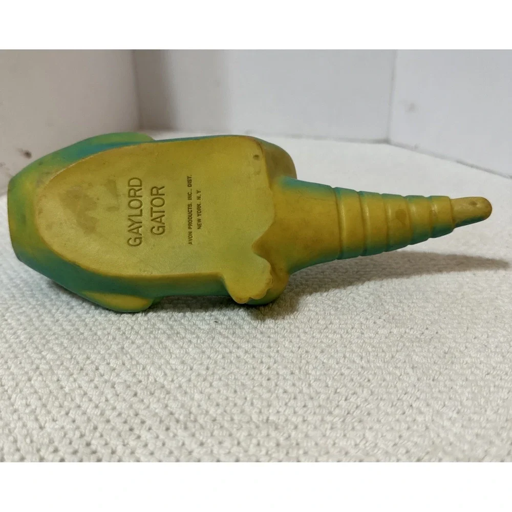 Vintage 1960's Gaylord‎ Gator Avon Floating Bath Soap Dish/Toy